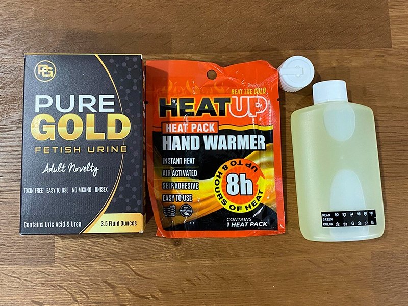pure gold synthetic urine contents