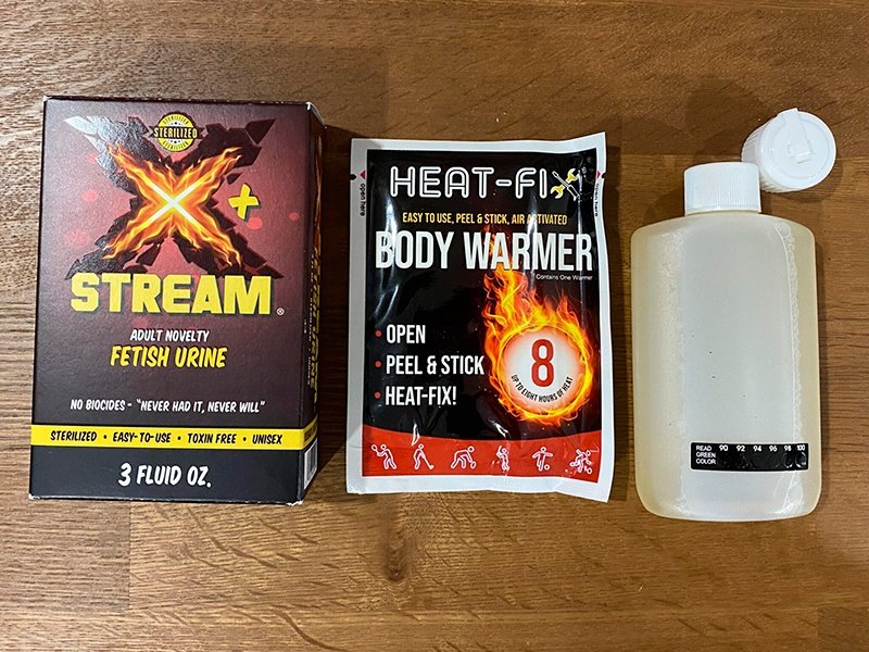 x stream synthetic urine contents